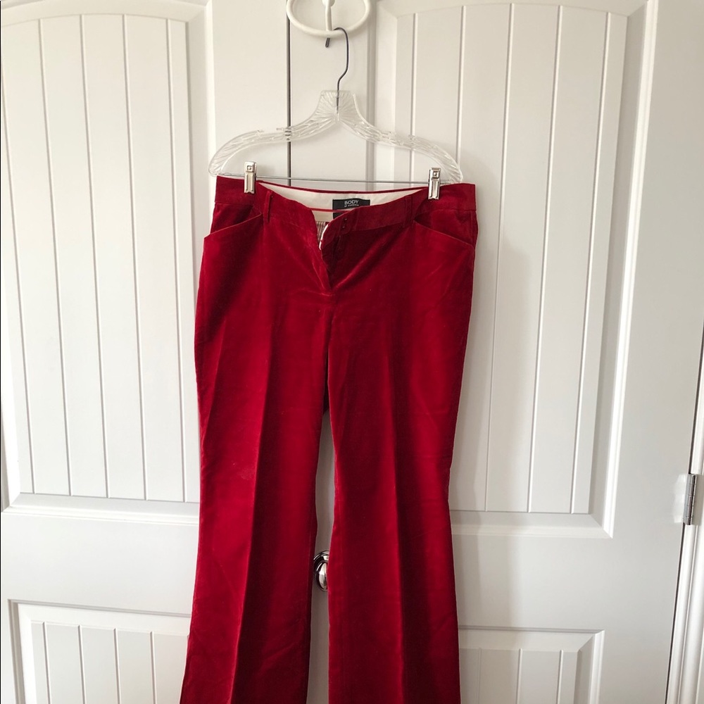 Dark red  Velour pant